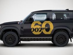 Посмотрите на раллийный Land Rover Defender с ливреей, посвященной Джеймсу Бонду