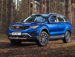 Самым популярным автомобилем Geely в России впервые стал Atlas Pro