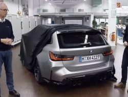 Универсал BMW M3 Touring снова показали на видео