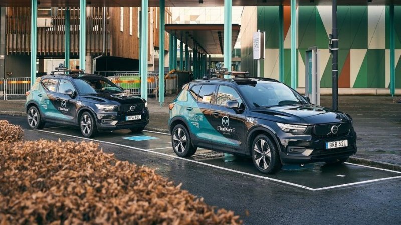 В Гётеборге появятся беспроводные зарядки для электромобилей Volvo