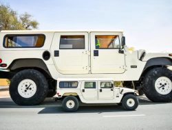 Видео: для арабского шейха построили самый большой в мире Hummer