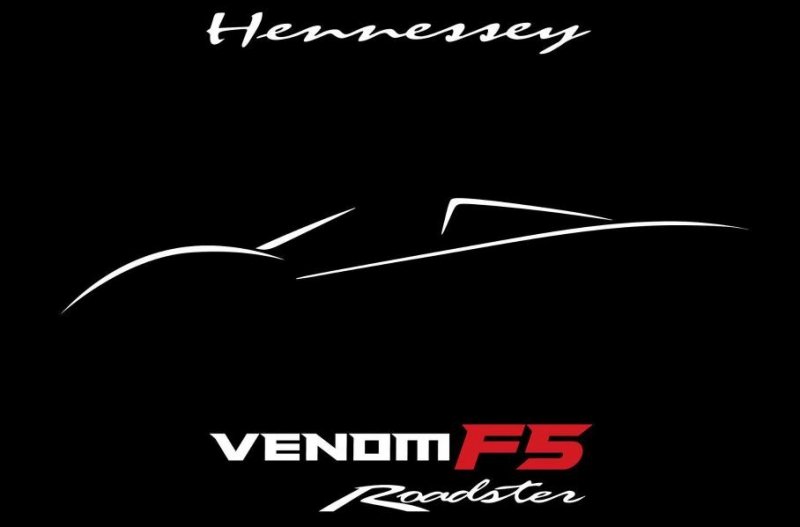 1842-сильный Hennessey Venom F5 получит версию без крыши