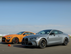 BMW M4 и Shelby GT500 сравнили в гонке по прямой