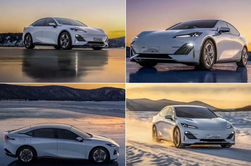Changan испытал 30-градусными морозами конкурента Tesla Model 3