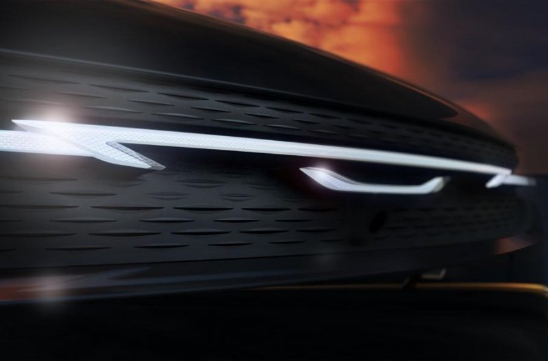 Chrysler покажет новую версию электрического кроссовера Airflow