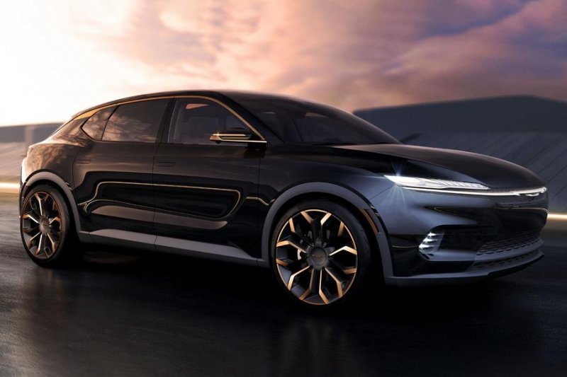 Chrysler представил темное «альтер-эго» электрического кроссовера Airflow