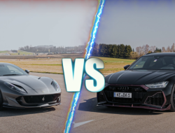 Гонщик сравнил Ferrari 812 Superfast и тюнинговый Audi RS6 Avant