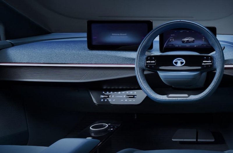 Индийская Tata показала электрическое кросс-купе Curvv
