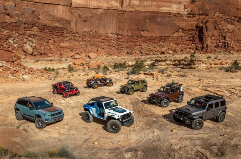 Jeep показал семь внедорожников для «Пасхального сафари»