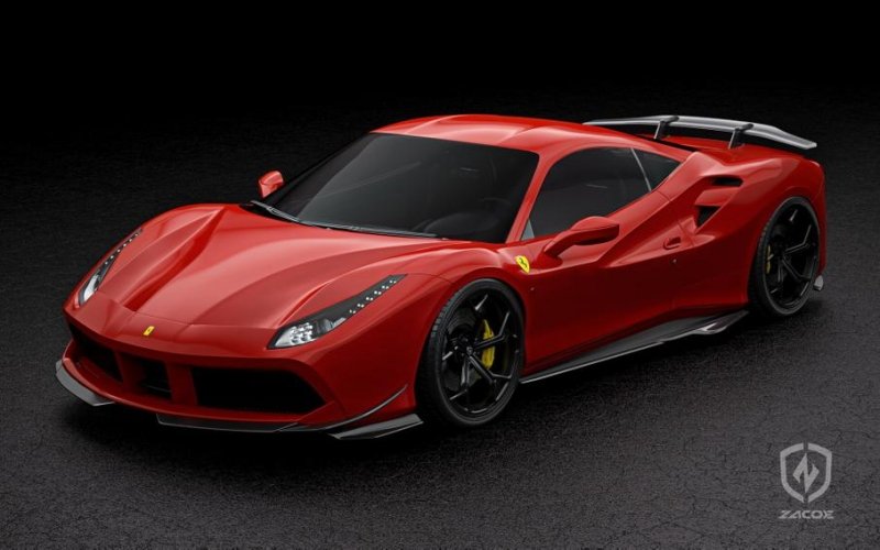 Китайские тюнеры посвятили Ferrari 488 GTB боевому коню