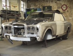 Посмотрите, как восстанавливают редкий Bentley 1969 года выпуска
