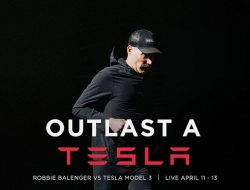 Сверхвыносливый спортсмен попытается обогнать электрокар Tesla