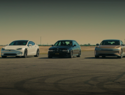 Tesla Model S и Lucid Air свели в гонке с 20-летним BMW M5