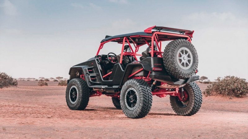 
            Brabus превратил &laquo;Гелендваген&raquo; в 900-сильный багги полуметровым клиренсом
        