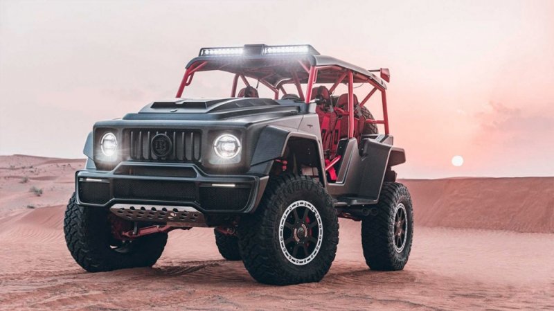 
            Brabus превратил &laquo;Гелендваген&raquo; в 900-сильный багги полуметровым клиренсом
        