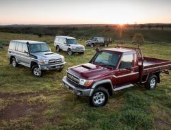 Старая Toyota Land Cruiser 70 получит еще одно обновление