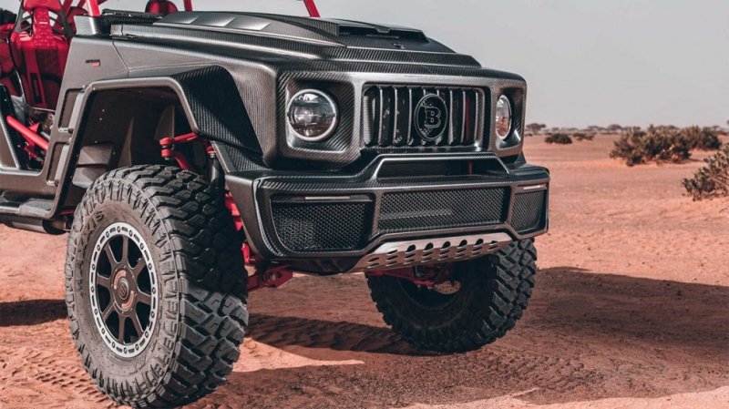 
            Brabus превратил &laquo;Гелендваген&raquo; в 900-сильный багги полуметровым клиренсом
        