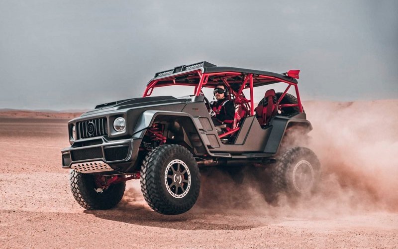 
            Brabus превратил &laquo;Гелендваген&raquo; в 900-сильный багги полуметровым клиренсом
        