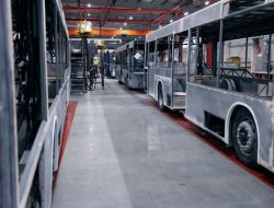 В России соберут первый автобус из российских и китайских комплектующих