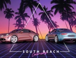 Alpine сделала особый A110 в цветах Майами