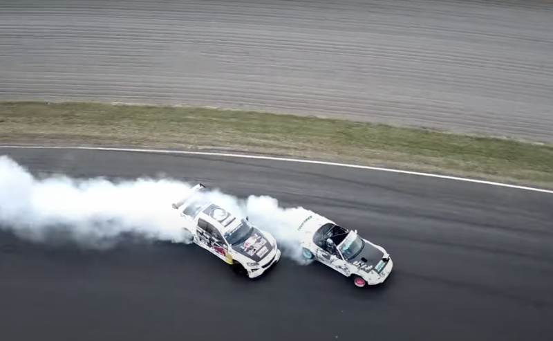 &laquo;Безумный Майк&raquo; устроил парный дрифт с 15-летним сыном