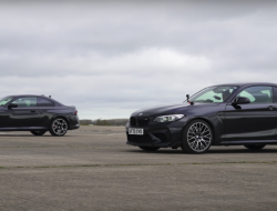 Два купе BMW проверили в гонке по прямой