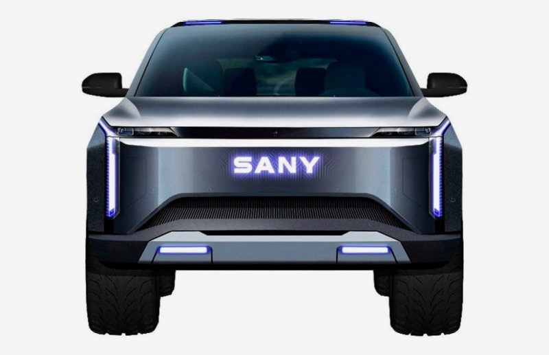 Производитель экскаваторов из КНР выпустит конкурента Tesla Cybertruck