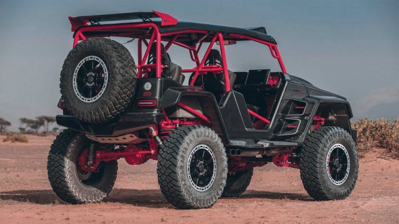 
            Brabus превратил &laquo;Гелендваген&raquo; в 900-сильный багги полуметровым клиренсом
        