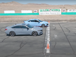 Hyundai Elantra N и Honda Accord сравнили в дрэг-гонке