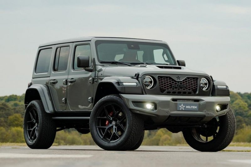 Итальянцы доработали Jeep Wrangler Rubicon 392 c V8