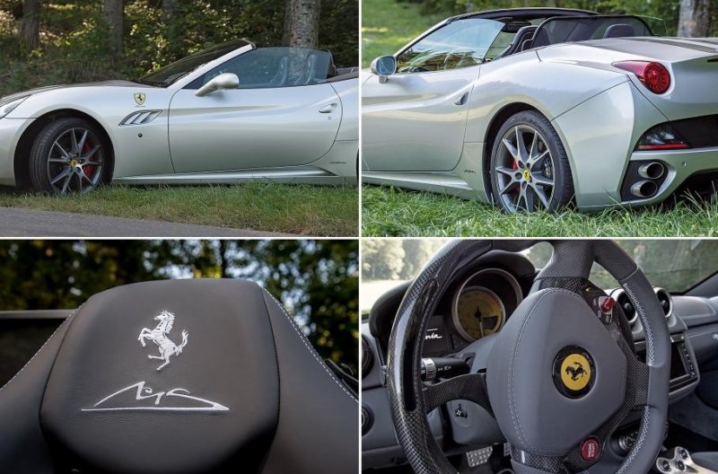 На продажу выставлена дорожная Ferrari Михаэля Шумахера