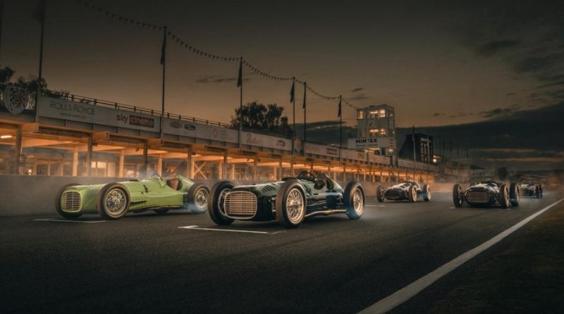 Послушайте, как звучит мотор V16 возрождённого болида Формулы-1 из 1950-х