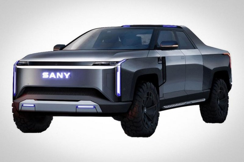 Посмотрите, как будет выглядеть китайский конкурент Tesla Cybertruck