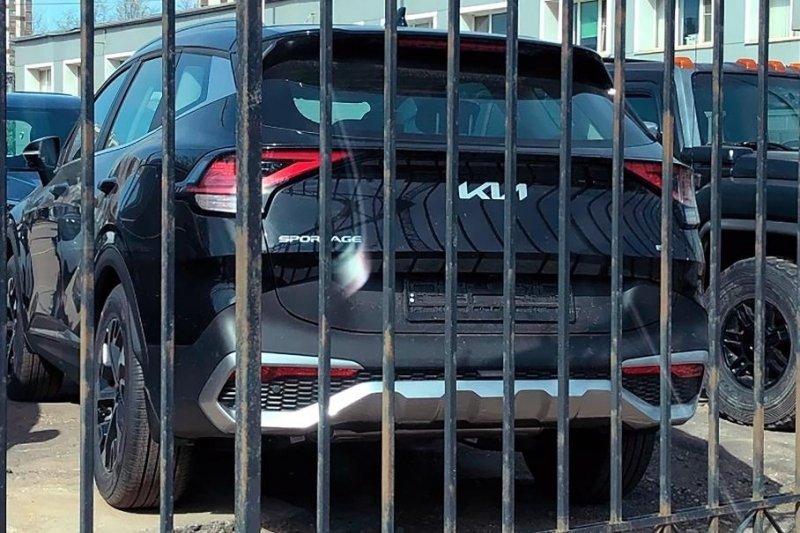 В Москве заметили новый Kia Sportage