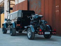 Ares Design построил эксклюзивный Defender с прицепом