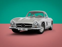 Brabus отреставрировал знаменитый Mercedes-Benz 300 SL Gullwing с картины Уорхола