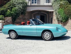 Классический Alfa Romeo Spider превратили в гибрид