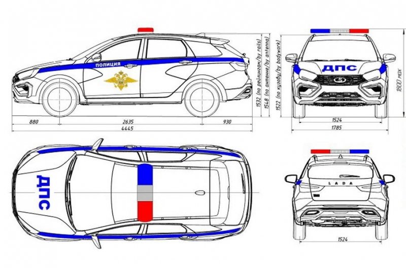 Обновленную Lada Vesta дооборудуют и переименуют для спецслужб