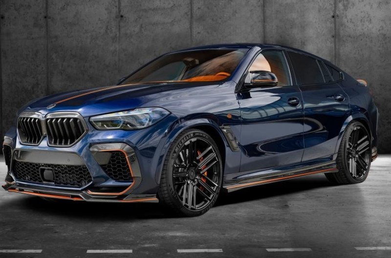 Посмотрите на BMW X6 M с салоном как у Lamborghini