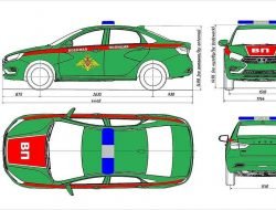 Рассекречены изображения новой LADA Vesta для спецслужб