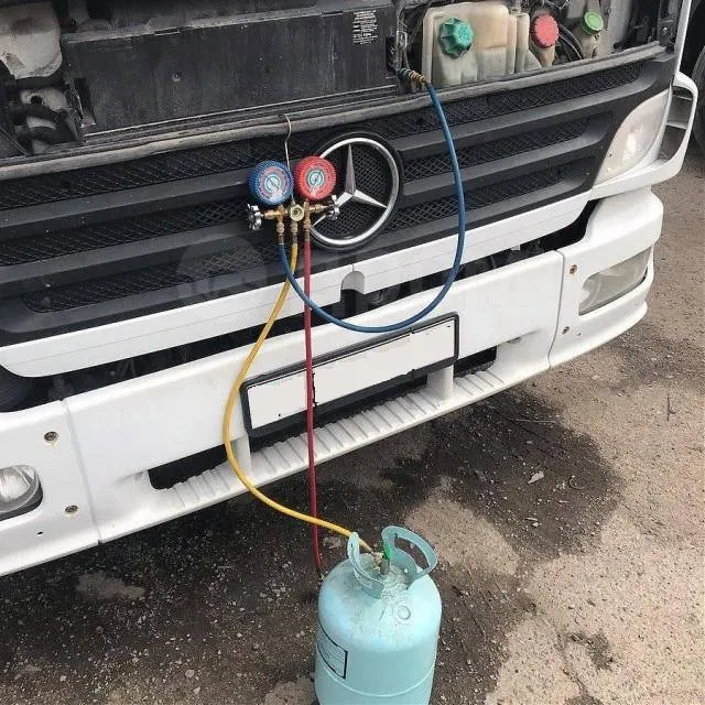 Заправка кондиционера грузового автомобиля: особенности и рекомендации