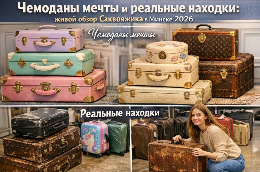 Чемоданы мечты и реальные находки: живой обзор Саквояжика в Минске 2026