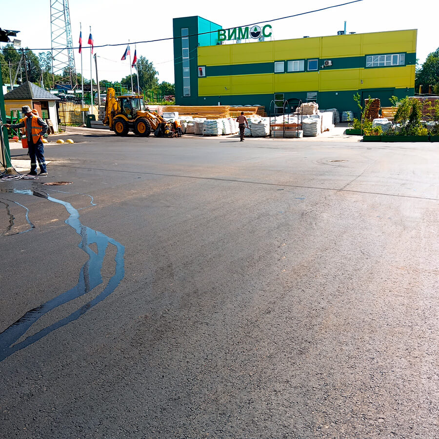 Асфальтирование промышленных и складских территорий: прочное основание для интенсивной эксплуатации